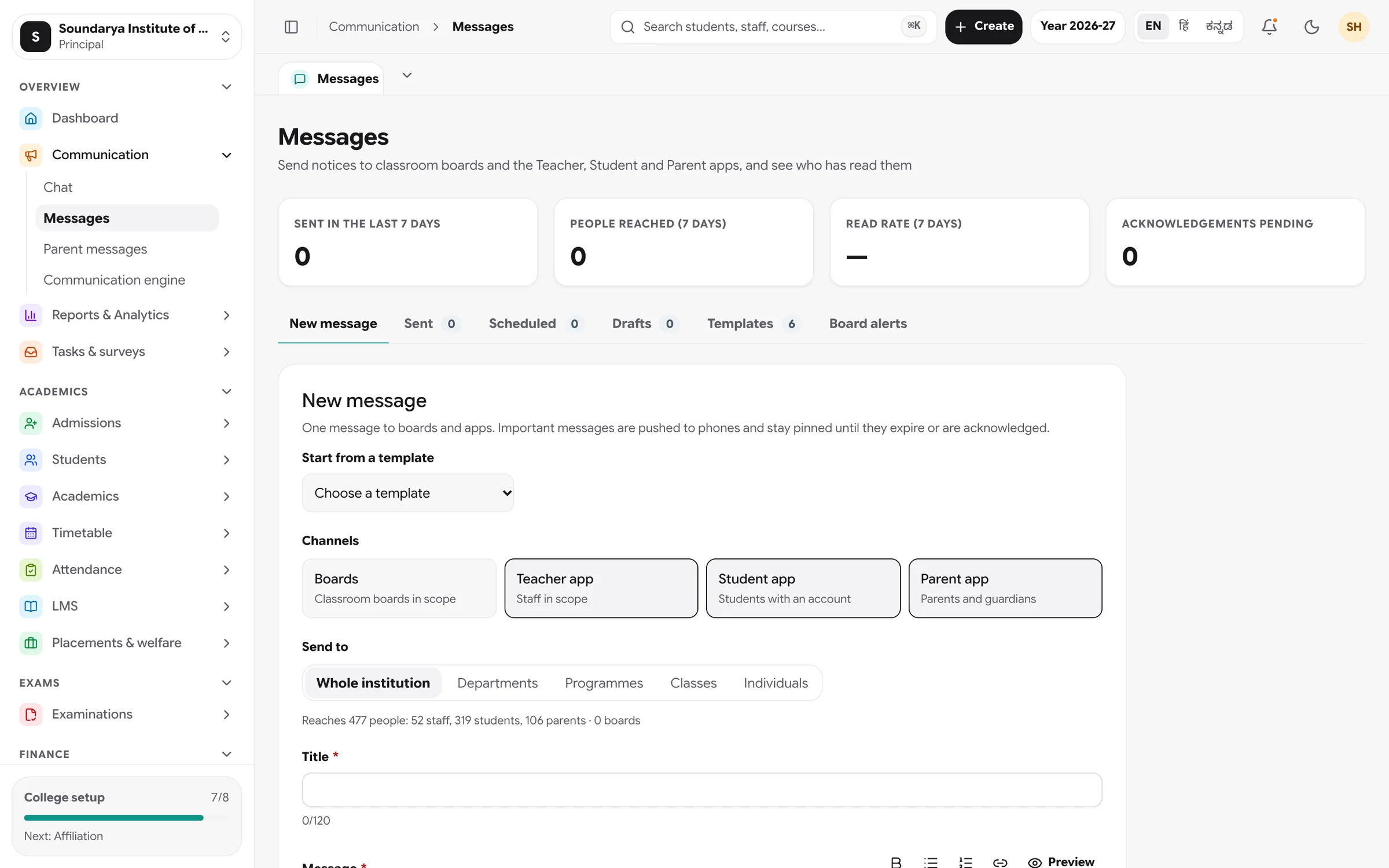 Zynetix Communication: One message, every channel