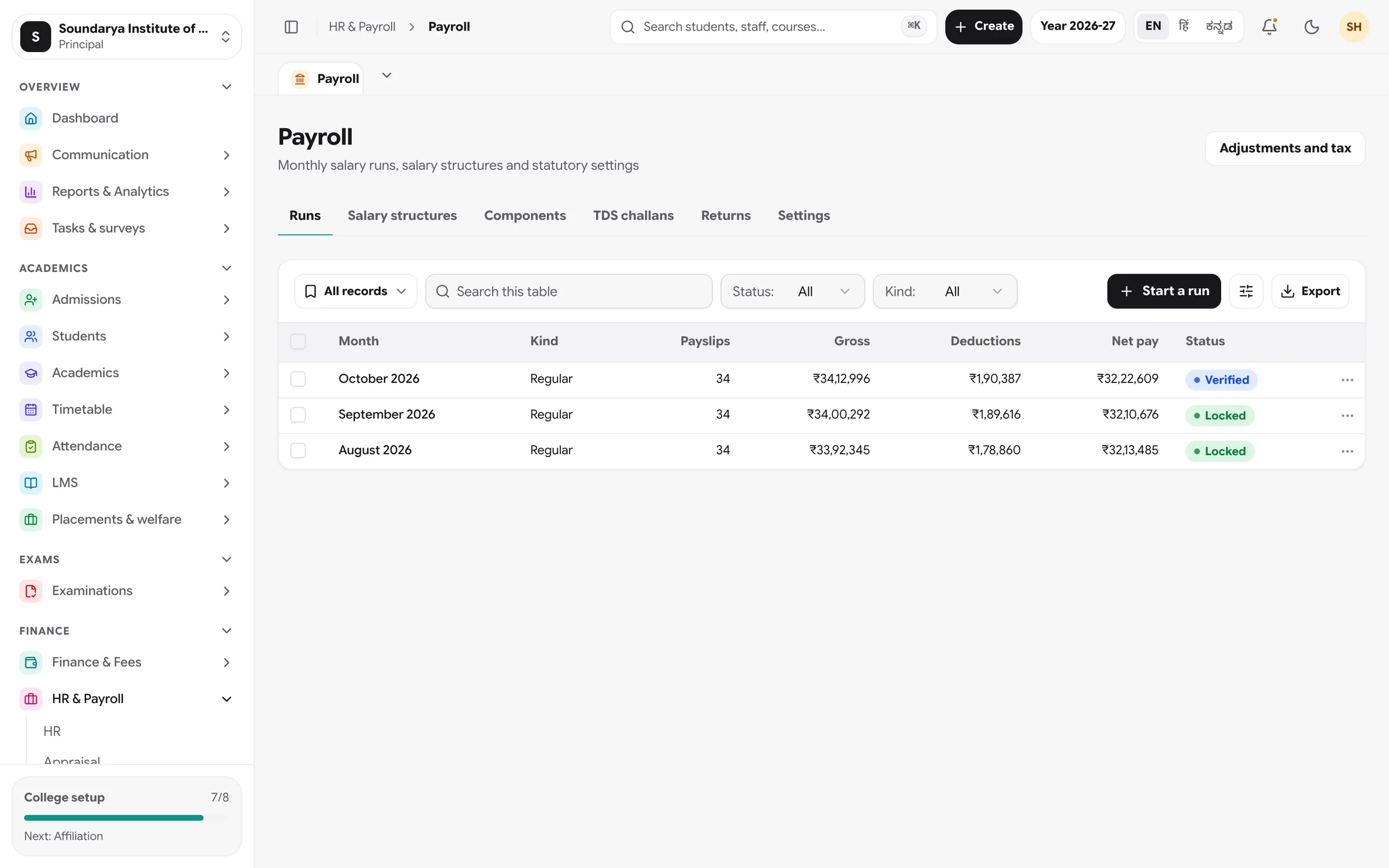 Zynetix HR & payroll: Staff, leave and payslips